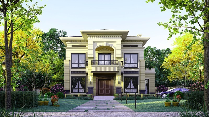 达川乡村别墅的墙壁通常用什么砖砌？